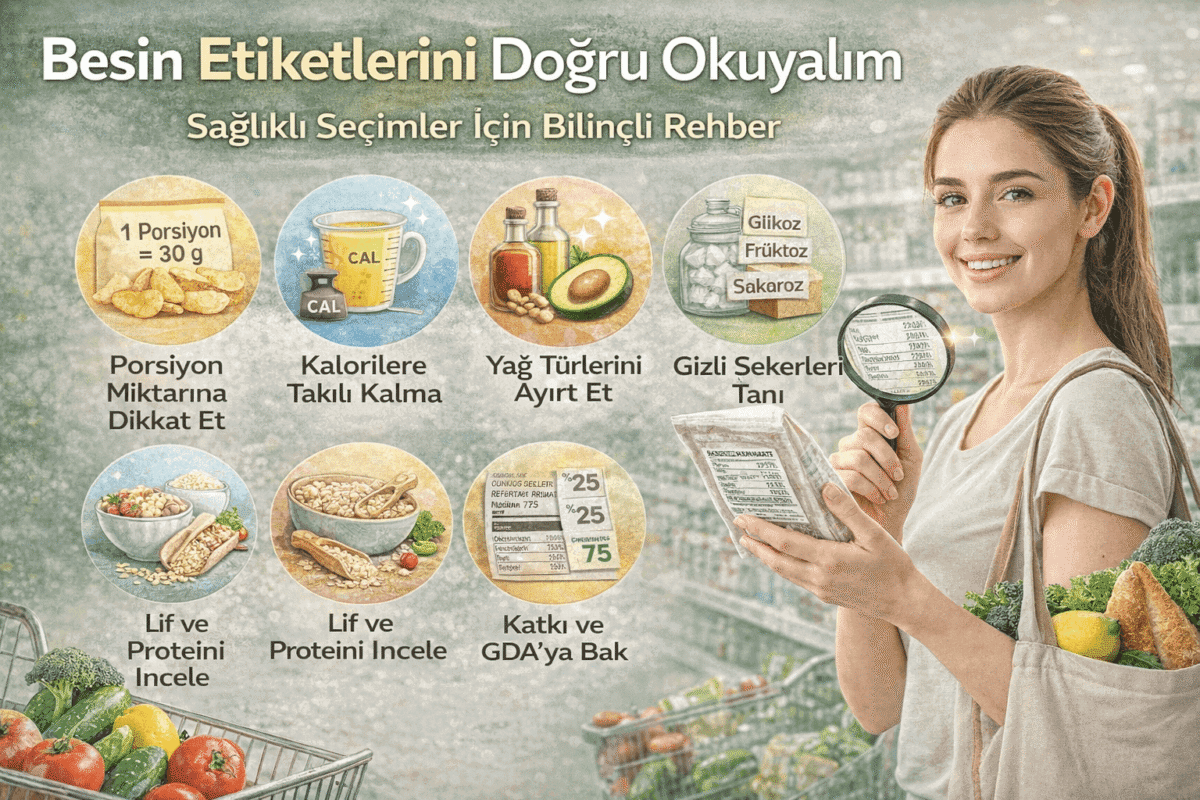 Besin Etiketlerini Doğru Okuyalım Sağlıklı Seçimler İçin Rehber