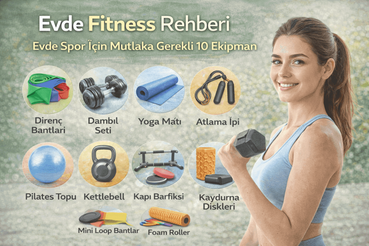 Evde Fitness Rehberi Evde Spor İçin Mutlaka Gerekli 10 Ekipman