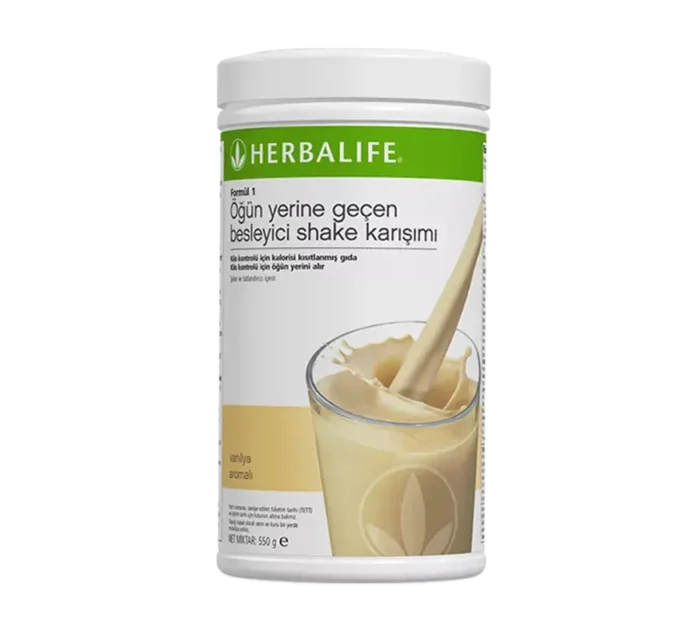 herbalife vanilyalı shake
