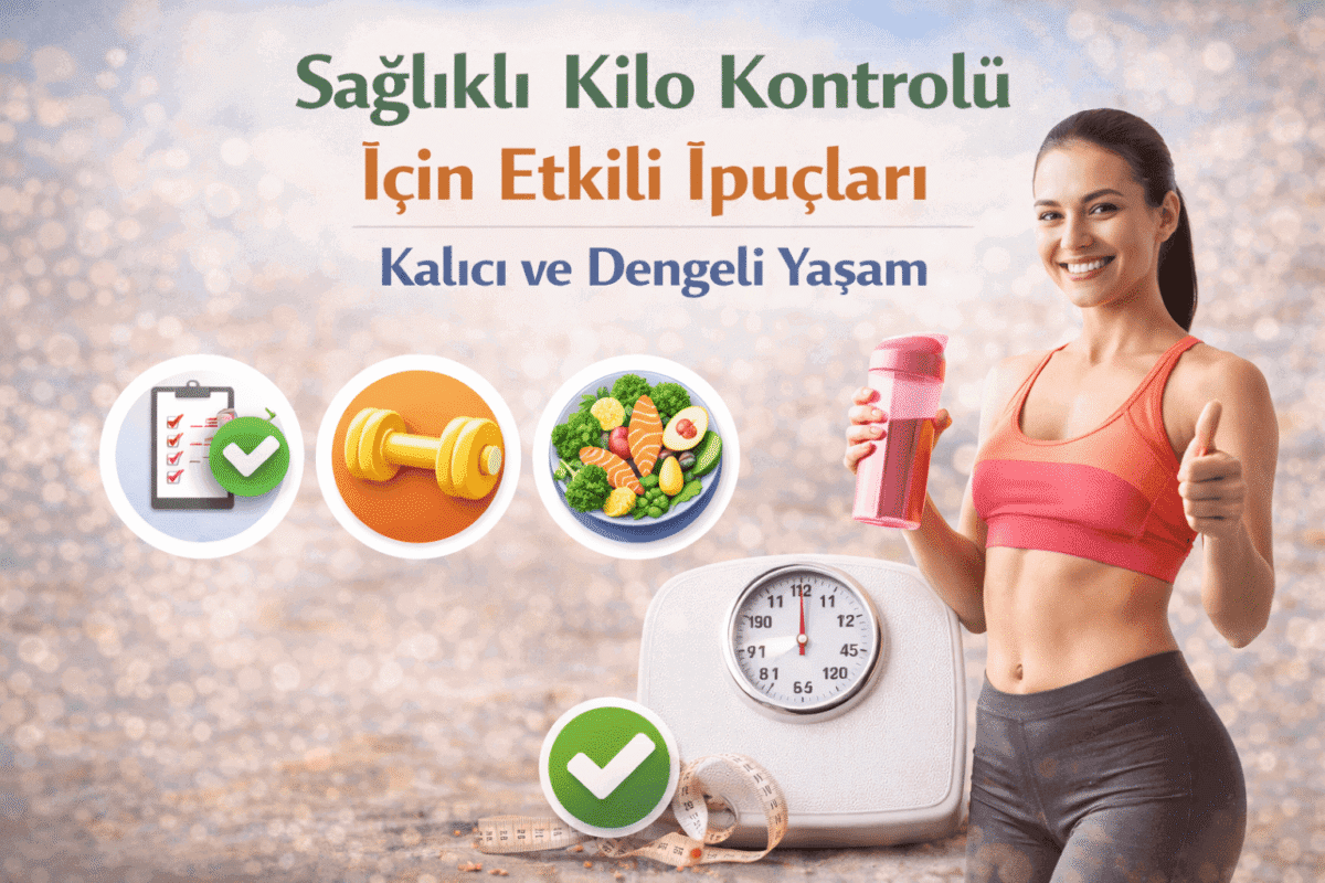 Sağlıklı Kilo Kontrolü İçin Etkili İpuçları Kalıcı ve Dengeli Yaşam