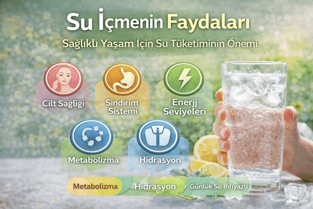 Su İçmenin Sağlık Açısından Önemi Vücudumuzdaki Hayati Rolü