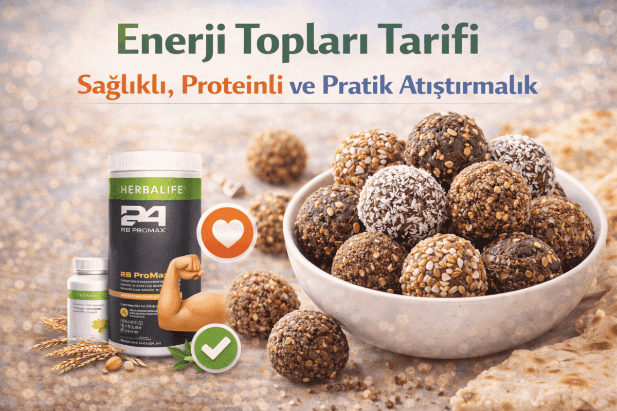 Enerji Topları Tarifi Sağlıklı, Proteinli ve Pratik Atıştırmalık