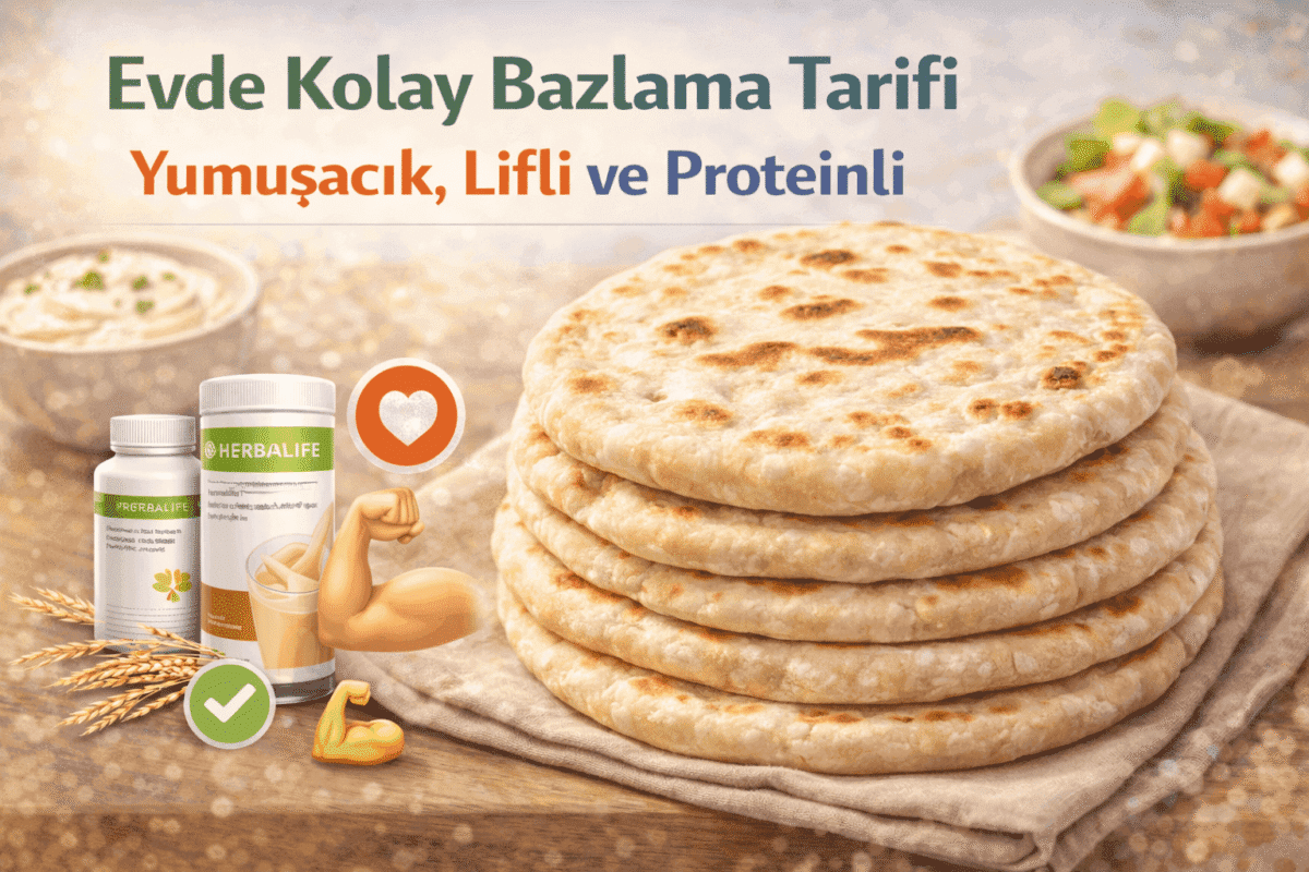Evde Kolay Bazlama Tarifi Yumuşacık, Lifli ve Proteinli