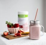 herbalife çilekli shake