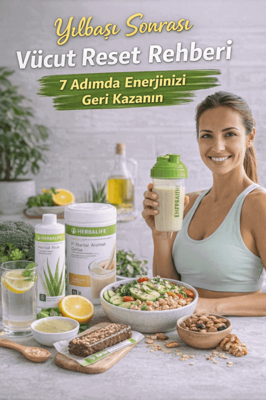 Yılbaşı Sonrası Vücut Reset Rehberi | 7 Adımda Enerjinizi Kazanın