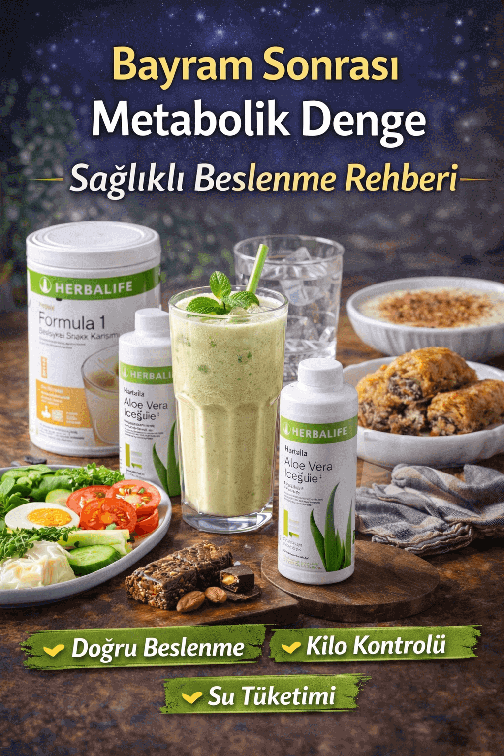 Bayram Sonrası Metabolik Denge Sağlıklı Beslenme Rehberi