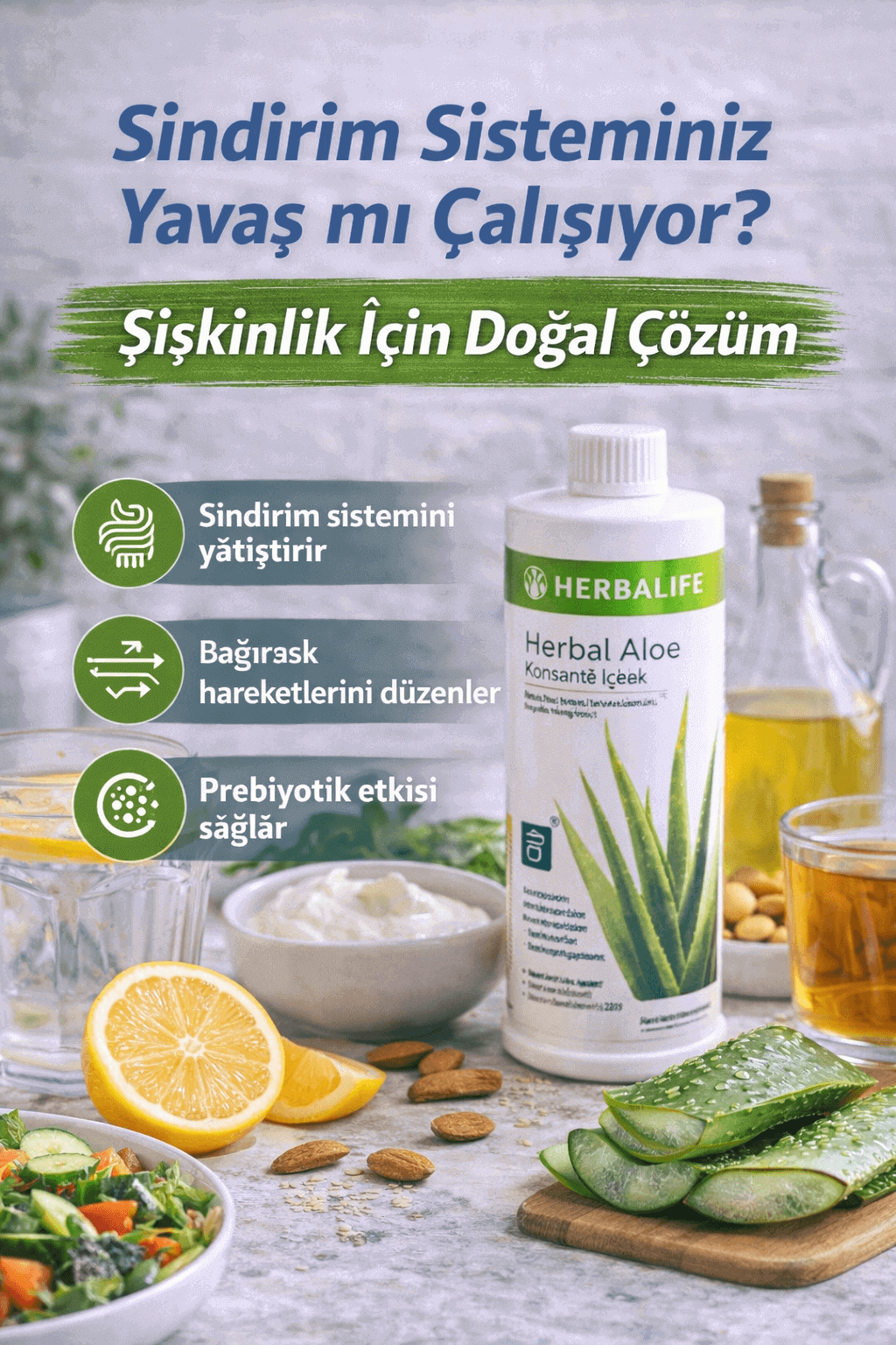 Sindirim Sisteminiz Yavaş mı Çalışıyor Şişkinlik İçin Doğal Çözüm