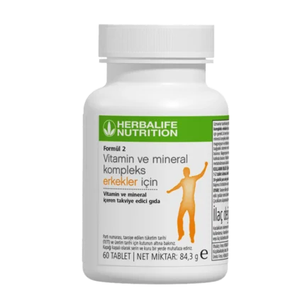 Herbalife Erkekler İçin Vitamin ve Mineral | Günlük Enerji, Zindelik