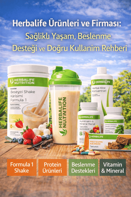 Herbalife Ürünleri ve Firması: Sağlıklı Yaşam, Beslenme Desteği ve Doğru Kullanım Rehberi