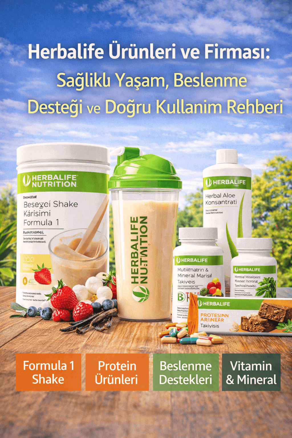 Herbalife Ürünleri ve Firması: Sağlıklı Yaşam, Beslenme Desteği ve Doğru Kullanım Rehberi