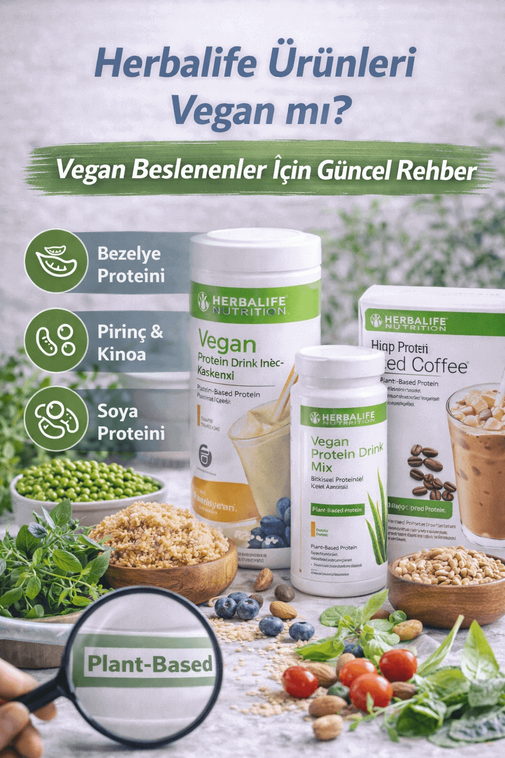 Herbalife Ürünleri Vegan mı Vegan Beslenenler İçin Güncel Rehber