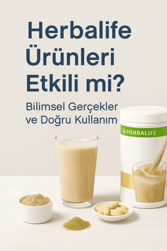 Herbalife Ürünleri Etkili mi? Bilimsel Gerçekler ve Doğru Kullanım