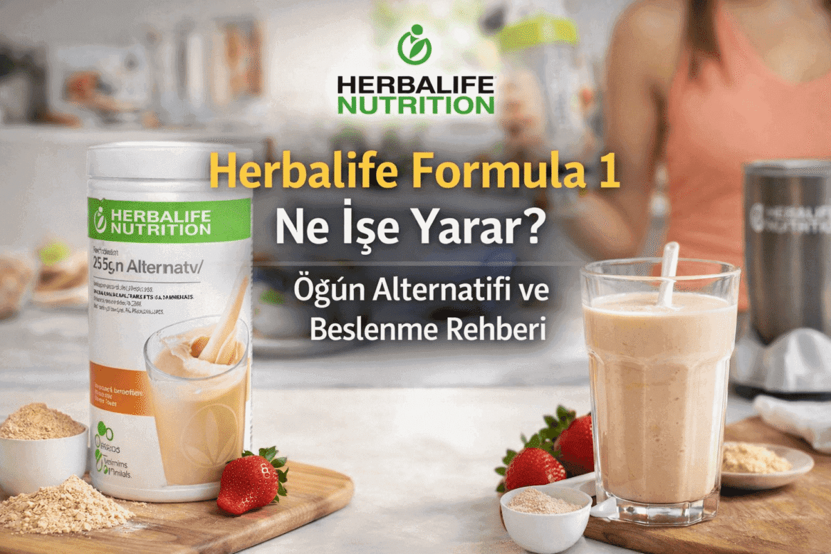 Herbalife Formula 1 Ne İşe Yarar Öğün Alternatifi Denebilir mi