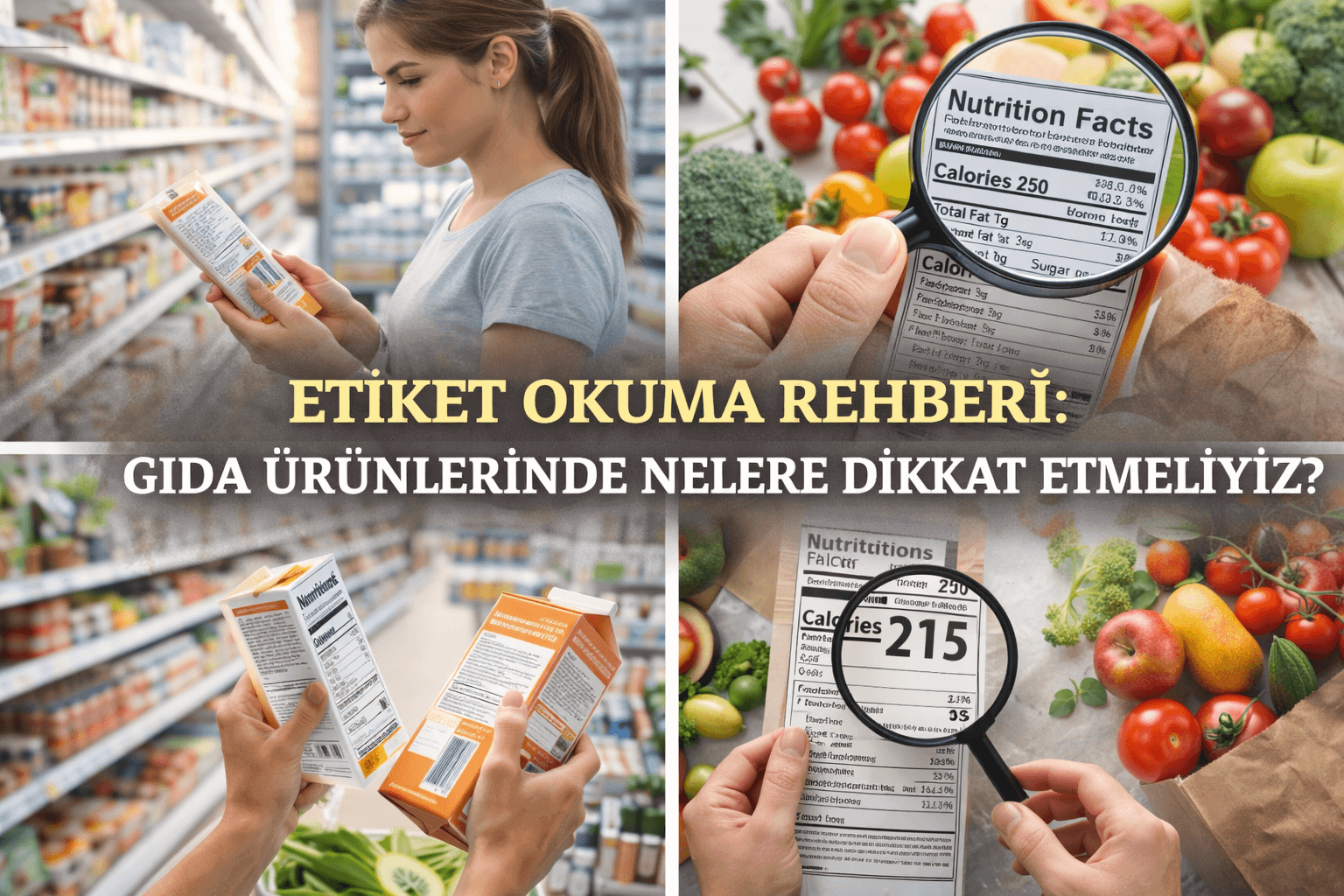 Etiket Okuma Rehberi: Gıdada Nelere Dikkat Etmeli?