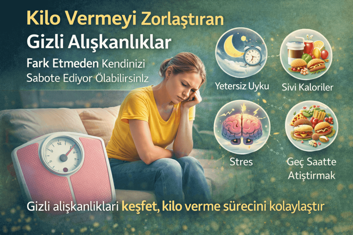 Kilo Vermeyi Zorlaştıran Gizli Alışkanlıklar Nelerdir?