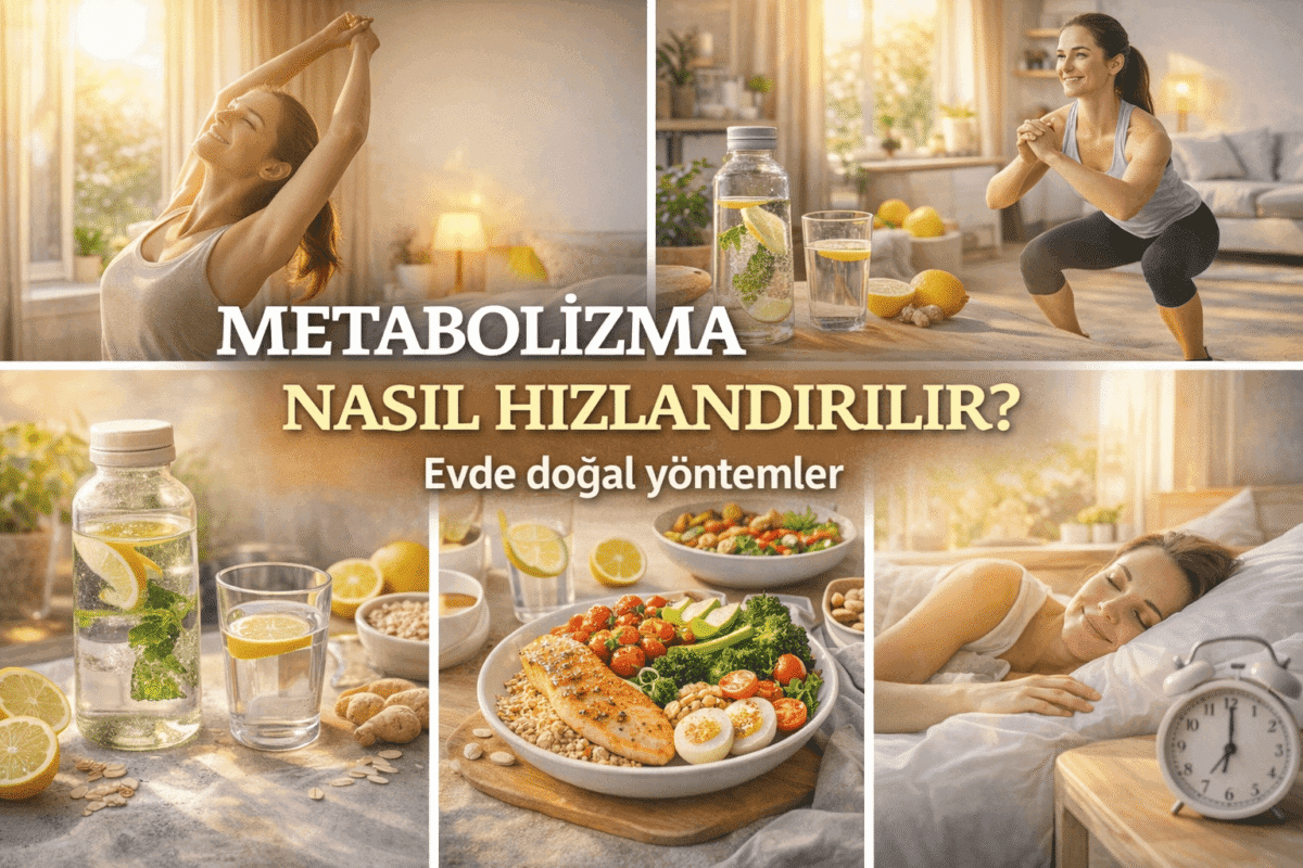 Metabolizma Nasıl Hızlandırılır? Evde Doğal Yöntemler