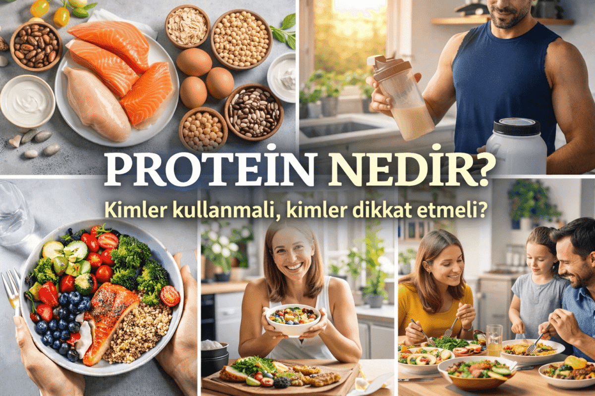 Protein Nedir? Kimler Kullanmalı, Kimler Dikkat Etmeli?