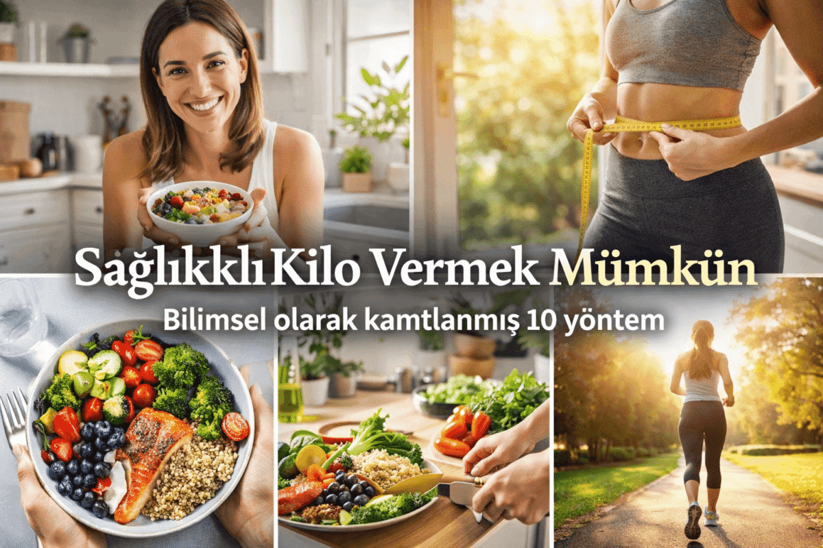 Sağlıklı Kilo Vermek İçin Bilimsel 10 Etkili Yöntem