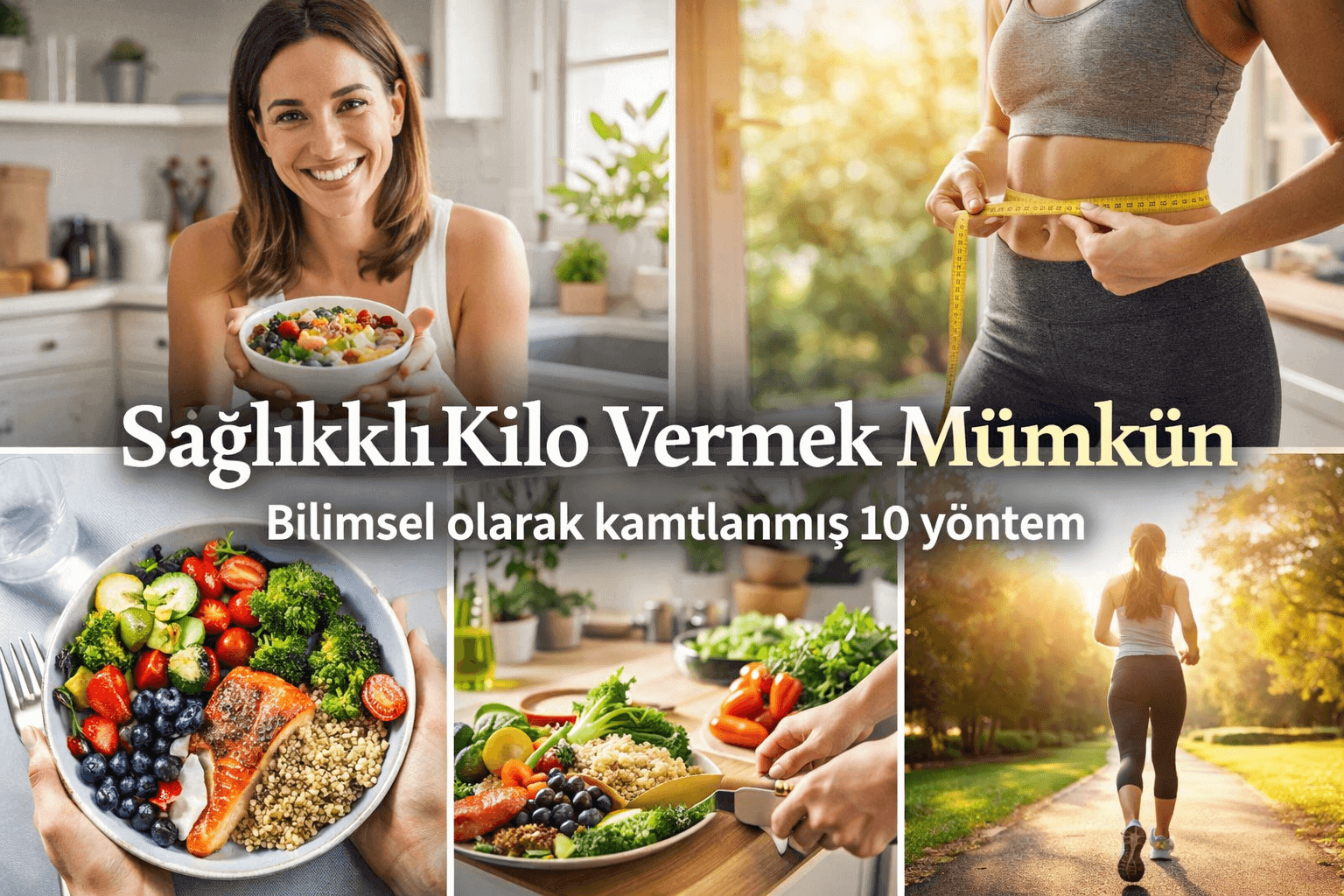 Sağlıklı Kilo Vermek İçin Bilimsel 10 Etkili Yöntem