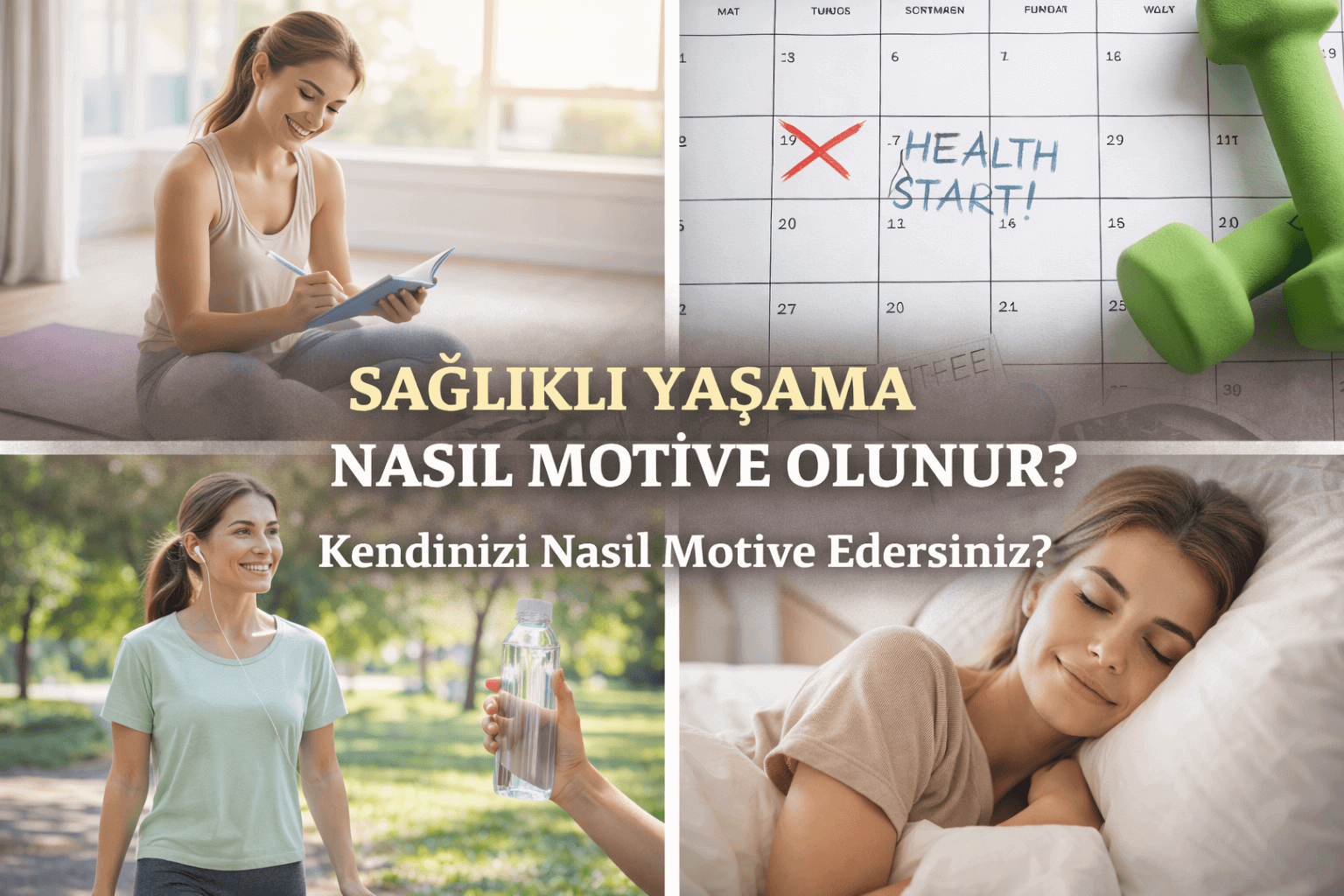 Sağlıklı Yaşama Başlamak İçin 10 Motivasyon Yolu