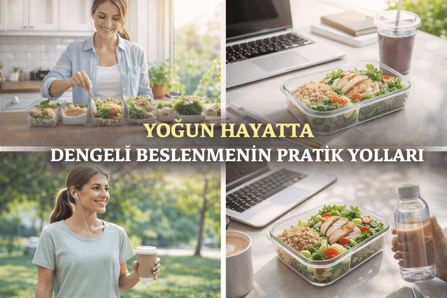 Yoğun Hayatta Dengeli Beslenmenin 8 Pratik Yolu
